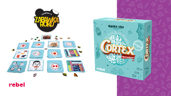 GRA PLANSZOWA FAMILIJNA CORTEX REBEL