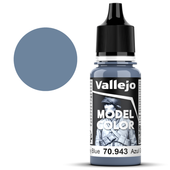 FARBA MODELARSKA VALLEJO MODEL COLOR FARBKA AKRYLOWA 17ml GREY BLUE 70943