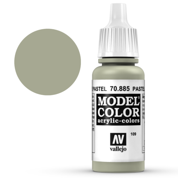 FARBA MODELARSKA VALLEJO MODEL COLOR FARBKA AKRYLOWA 17ml PASTEL GREEN 70885