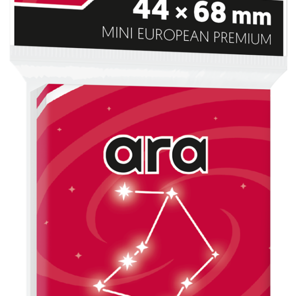 KOSZULKI NA KARTY REBEL ARA PREMIUM 44x68mm 100 sztuk