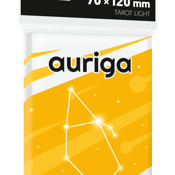 KOSZULKI NA KARTY REBEL AURIGA LIGHT 70x120mm 100 sztuk