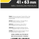 KOSZULKI NA KARTY REBEL LYRA PREMIUM 41x63mm 100 sztuk