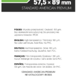 KOSZULKI NA KARTY REBEL ORION PREMIUM 57,5x89mm 100 sztuk