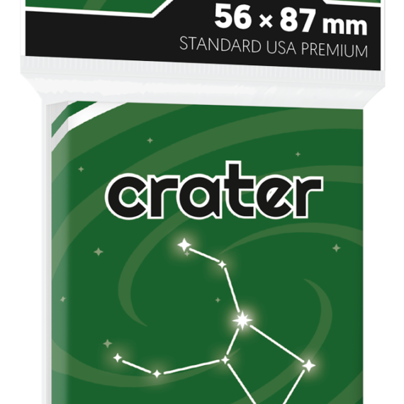 KOSZULKI NA KARTY REBEL CRATER PREMIUM 56x87mm 100 sztuk