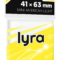 KOSZULKI NA KARTY REBEL LYRA LIGHT 41x63mm 100 sztuk
