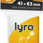 KOSZULKI NA KARTY REBEL LYRA MEDIUM 41x63mm 100szt