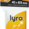 KOSZULKI NA KARTY REBEL LYRA MEDIUM 41x63mm 100szt