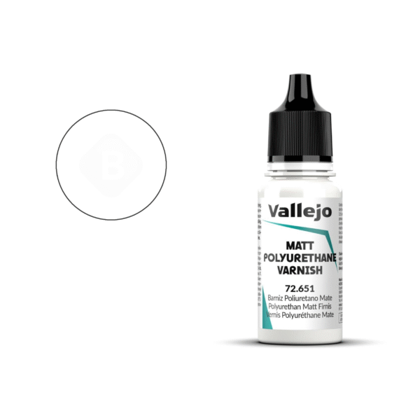Lakier Vallejo 72.651 - Matt Polyurethane Varnish (18 ml)