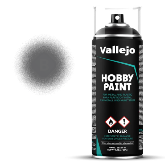 Vallejo 28.012 - Hobby Paint Spray - Black Primer (400 ml)