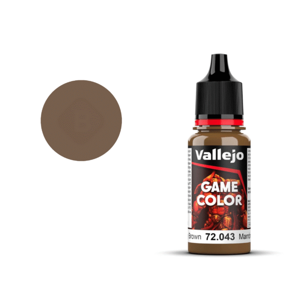 Farbka Vallejo 72.043 - Game Color - Beasty Brown (18 ml)