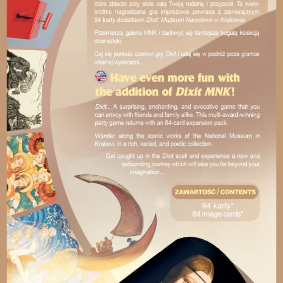 DODATEK DO GRY DIXIT: MNK (Muzeum Narodowe w Krakowie)