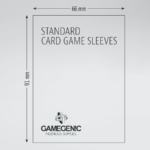 KOSZULKI NA KARTY GAMEGENIC MATTE VALUE SLEEVING PACK (66x91 mm), 200 sztuk