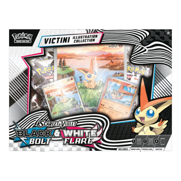 Pokémon TCG: Scarlet & Violet - White Flare & Black Bolt - Unova Victini Illustration Collection