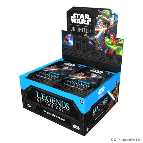 Star Wars: Unlimited Card Game - Legends of the Force - Booster