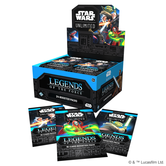 Star Wars: Unlimited Card Game - Legends of the Force - Booster