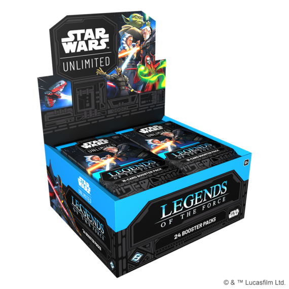 Star Wars: Unlimited Card Game - Legends of the Force - Booster