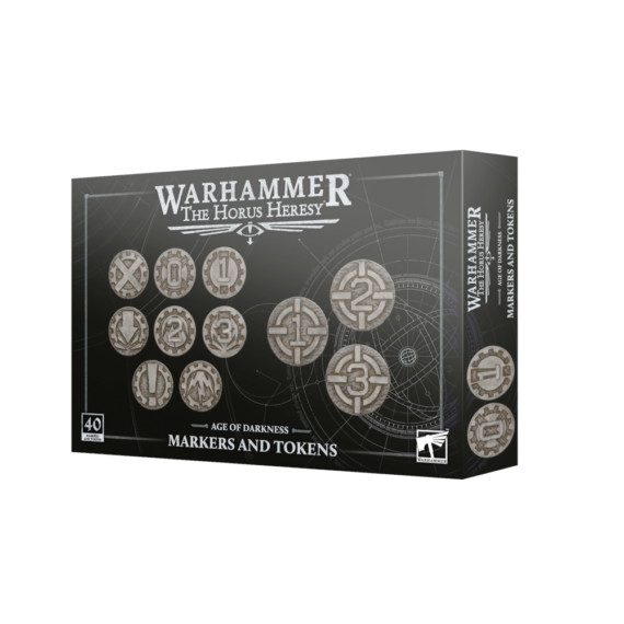 Warhammer 40000 (WH40K): Age of Darkness: Markers and Tokens