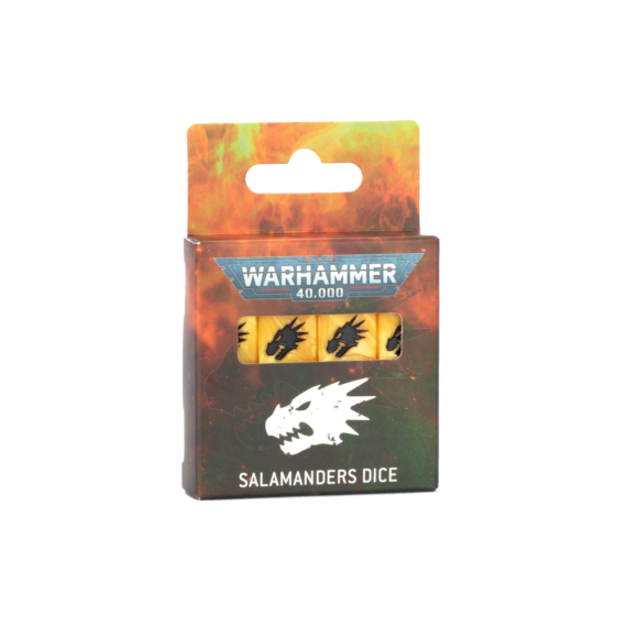 Warhammer 40000 (WH40K): Salamanders - Dice