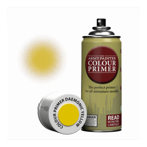 PODKŁAD COLOUR PRIMER DAEMONIC YELLOW THE ARMY PAINTER