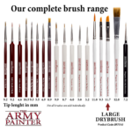 PĘDZEL THE ARMY PAINTER WARGAMER BRUSH: LARGE DRYBRUSH