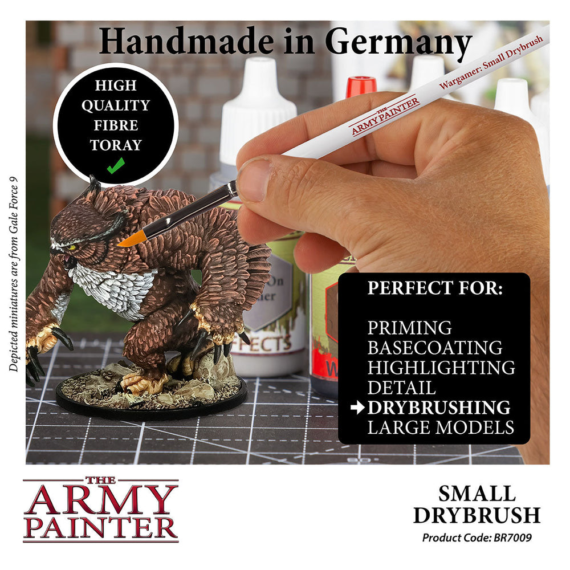PĘDZEL THE ARMY PAINTER WARGAMER BRUSH: SMALL DRYBRUSH