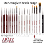 PĘDZEL THE ARMY PAINTER WARGAMER BRUSH: SMALL DRYBRUSH