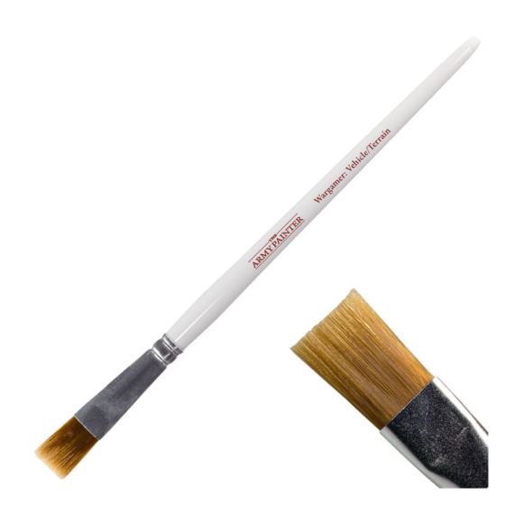 PĘDZEL THE ARMY PAINTER WARGAMER BRUSH: VEHICLE & SCENERY