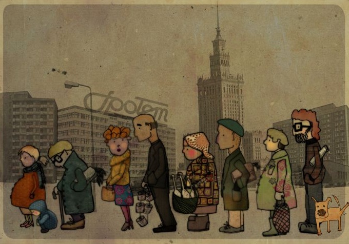 KULTOWA RODZINNA GRA KOLEJKA IPN PRL TREFL