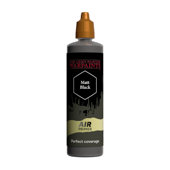 The Army Painter: Warpaints Air - Matt Black Primer (100 ml)