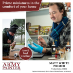 The Army Painter: Warpaints Air - Matt White Primer (100 ml)