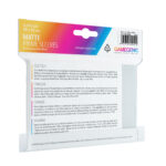 Gamegenic: Matte Prime CCG Sleeves 66x91 mm - White (100 szt)