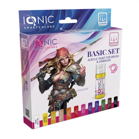 Zestaw IONIC Smart Colors Basic Set (0500) 12x20 ml
