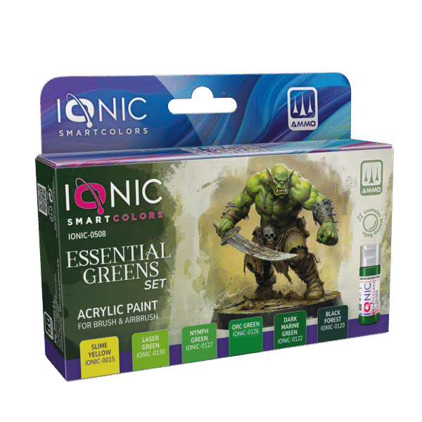 Zestaw IONIC Smart Colors Essential Greens Set (0508) 6x20 ml
