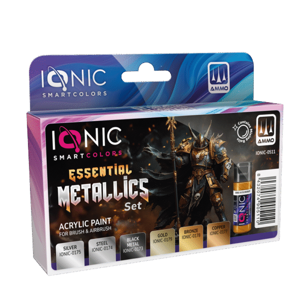 Zestaw IONIC Smart Colors Essential Metallics Set (0511) 6x20 ml