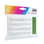 Gamegenic: Matte Prime CCG Sleeves 66x91 mm - Green (100 szt)