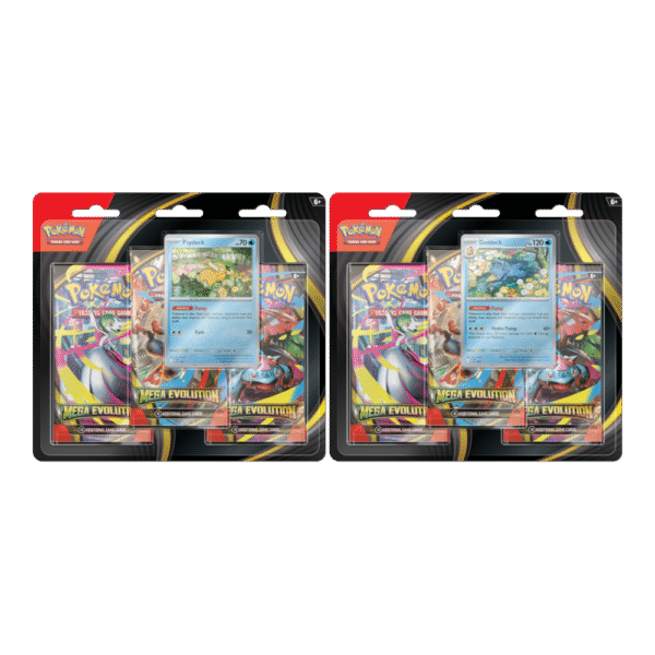 Pokémon TCG: Mega Evolution 01 - 3-Pack Blister - Psyduck/Golduck