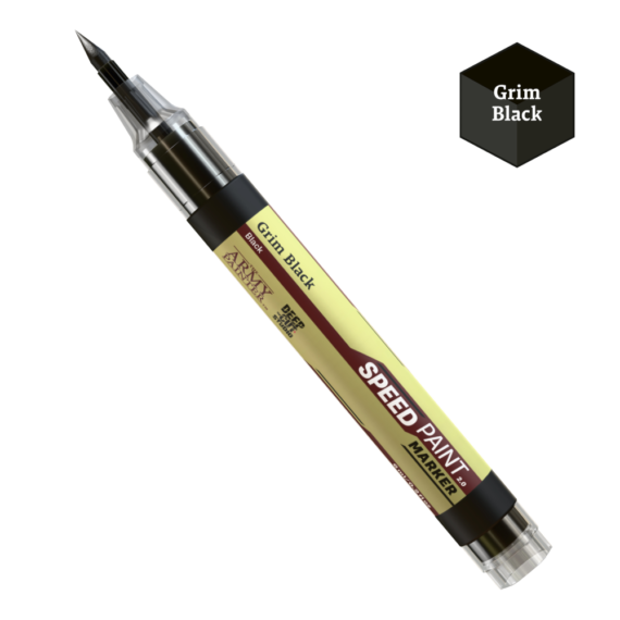 The Army Painter: Speedpaint 2.0 - Marker - Grim Black