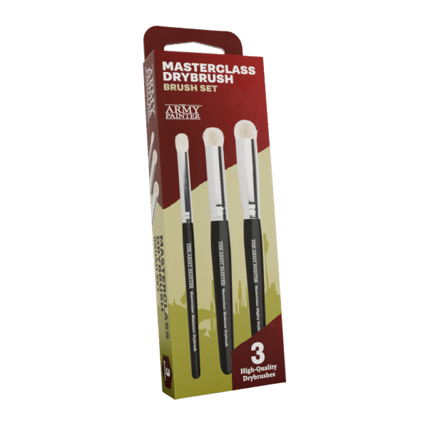 Zestaw pędzli The Army Painter Masterclass Drybrush Set Synth