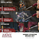Zestaw pędzli The Army Painter Hobby Starter Brush Set Synth