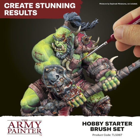 Zestaw pędzli The Army Painter Hobby Starter Brush Set Synth