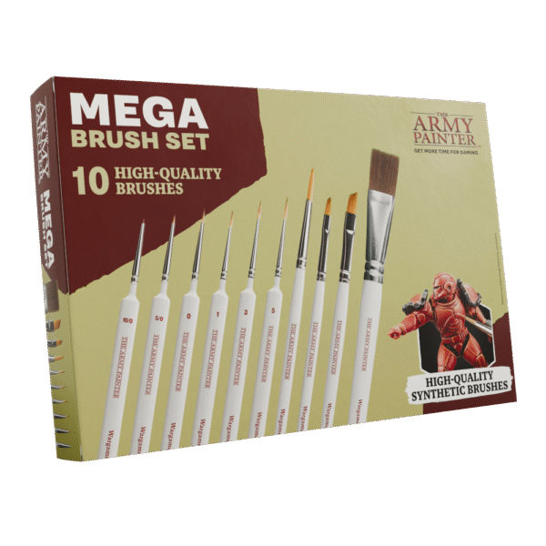 Zestaw pędzli The Army Painter Mega Brush Set Synth