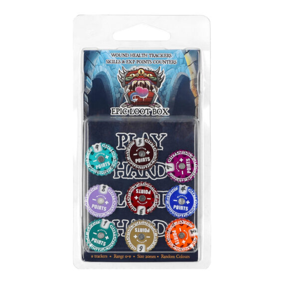 Epic Loot Box: Tracker 20 mm, 0-9 (9 szt)