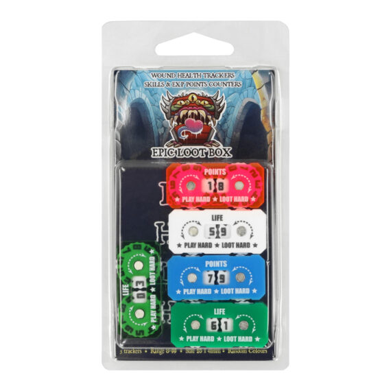 Epic Loot Box: Tracker 20x41 mm, zakres 0-99 (5 szt)
