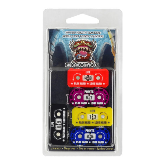 Epic Loot Box: Tracker 20x41 mm, zakres 0-99 (5 szt)