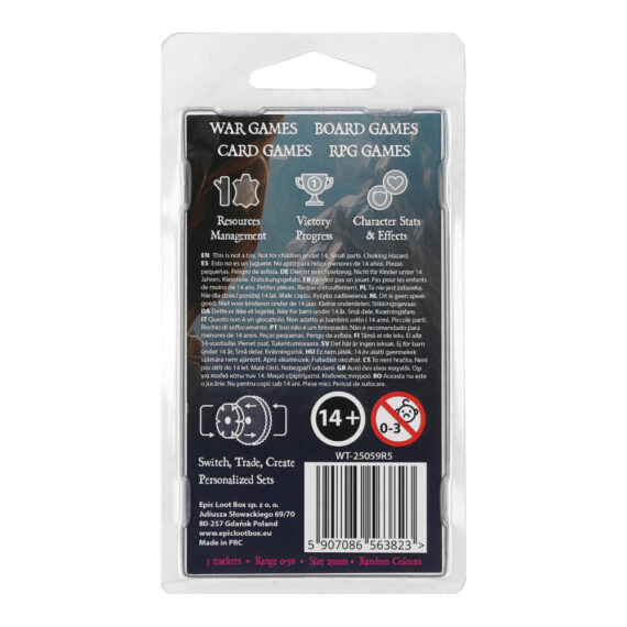 Epic Loot Box: Tracker 25 mm, 0-59 (5 szt)