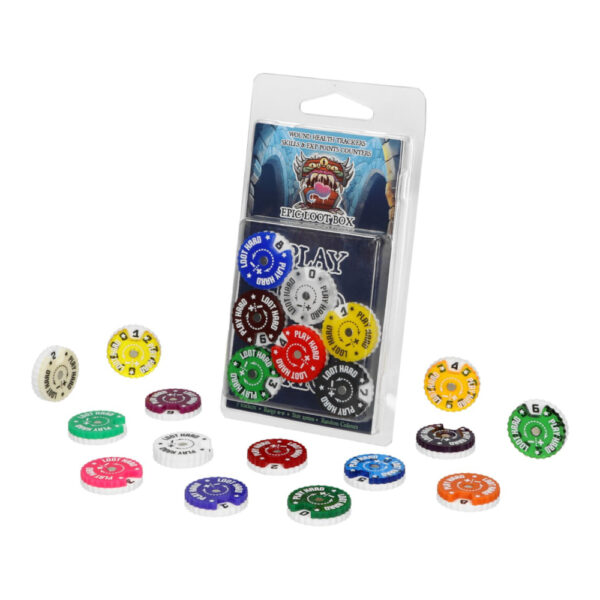 Epic Loot Box: Tracker 25 mm, 0-9 (7 szt)