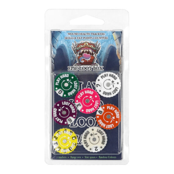 Epic Loot Box: Tracker 25 mm, 0-9 (7 szt)