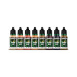 Vallejo: 72.204 - Game Air - Face Painting Set (8 x 18 ml)