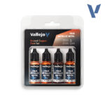 Vallejo: 77.253 - True Metallic Metal - Ancient Copper Paint Set (4x18 ml)