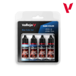 Vallejo: 72.376 - Game Color - Blue Color Set 4x18 ml